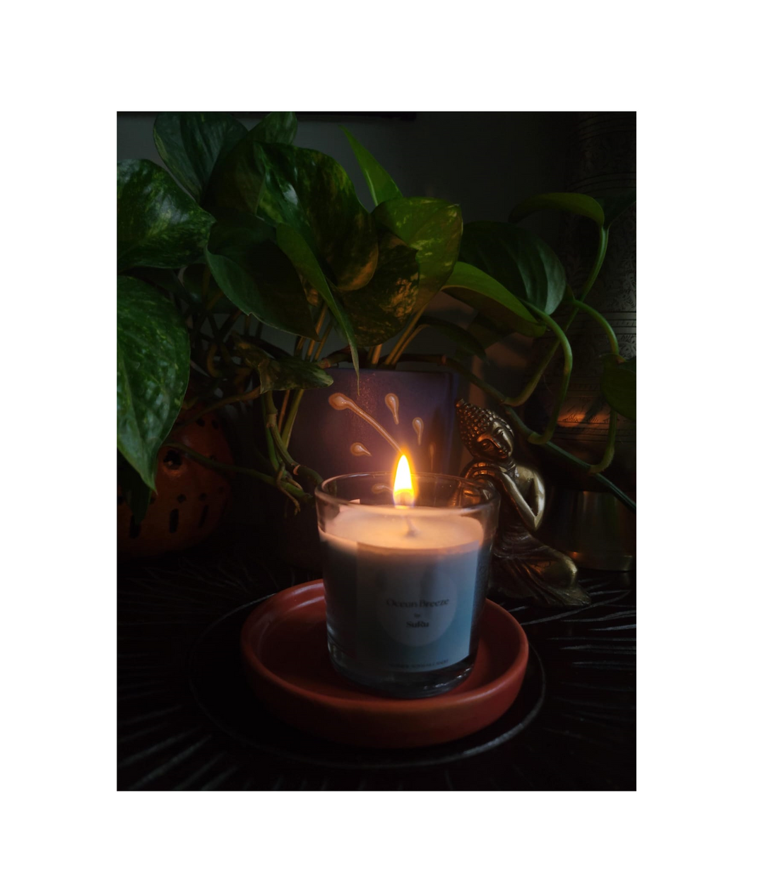 Vegan Ocean Breeze scented candles